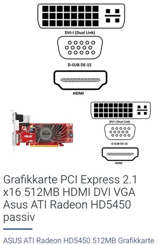 Grafikkarte pci express 1 - express, 2.1