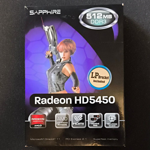 Sapphire radeon 5450 amd - sapphire, hd